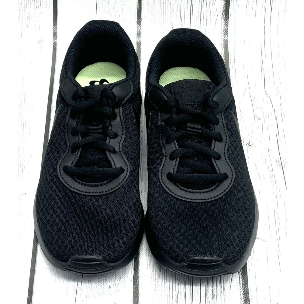 Nike Women's Tanjun Triple Black‎ Size 5.5 / Men's Size 4 DJ6257-002 - Picture 6 of 7